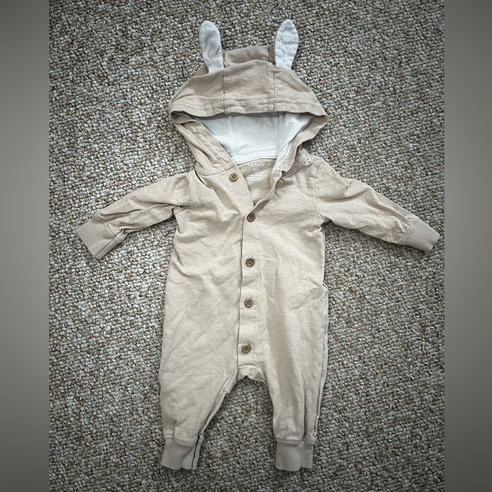 Cozy Tan Bunny outfit